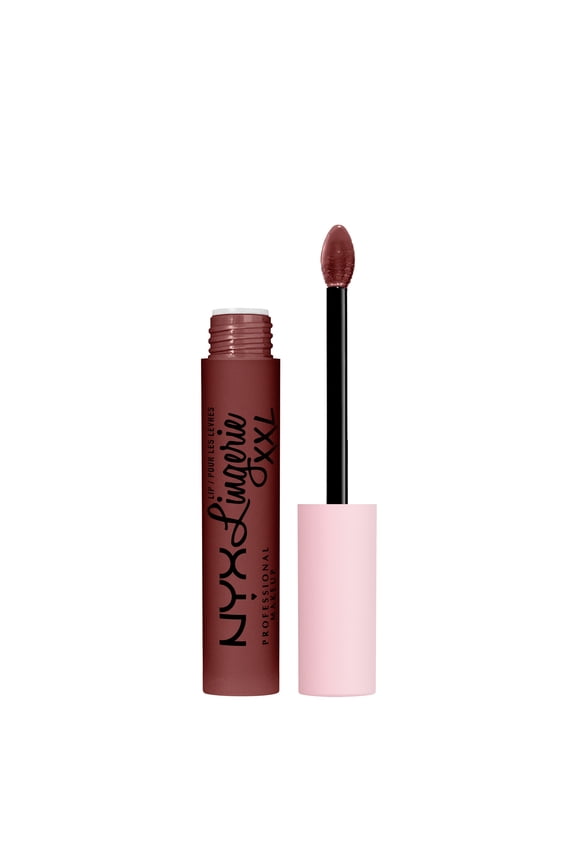 Lip Lingerie XXL Smooth Matte Liquid Lipstick, 16hr Longwear, Deep Mesh, 0.13 fl oz