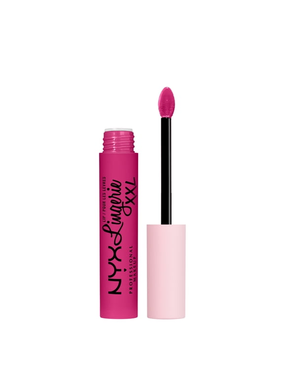 Lip Lingerie XXL Smooth Matte Liquid Lipstick, 16hr Longwear, Pink Hit, 0.13 fl oz