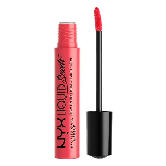 NYX Professional Makeup Liquid Suede Long-Lasting Waterproof & Matte Lipstick with Avocado Oil & Vitamin E, Life's A Beach
