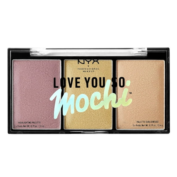NYX Professional Makeup Love You So Mochi Highlighting Palette, Arcade Glam