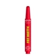 thumbnail image 1 of NYX Professional Makeup Fat Matte Lipstick, Smooth Color Long Lasting Lipstick, Fuzzy Flame, 0.07 oz, 1 of 12