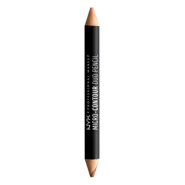 NYX Professional Makeup Micro-Contour Duo Pencil, Medium Deep