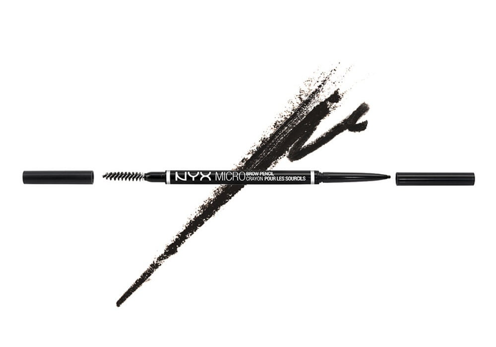 NYX Professional Makeup Micro, Vegan Pencil, oz Black, 0.003 Eyebrow