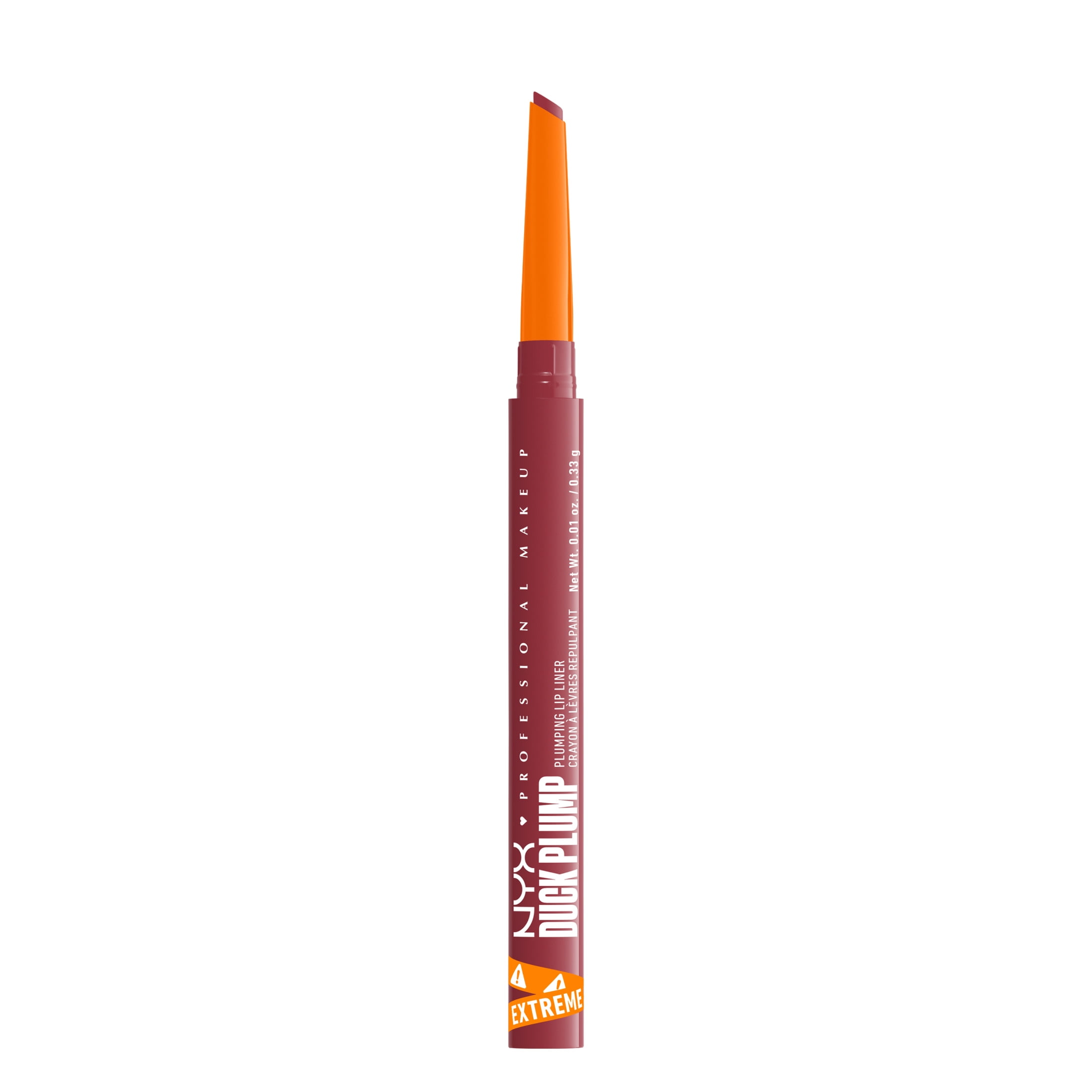 NYX Professional Makeup, Duck Plump Plumping Lip Liner Pencil, Flirty Flip, 0.01 oz
