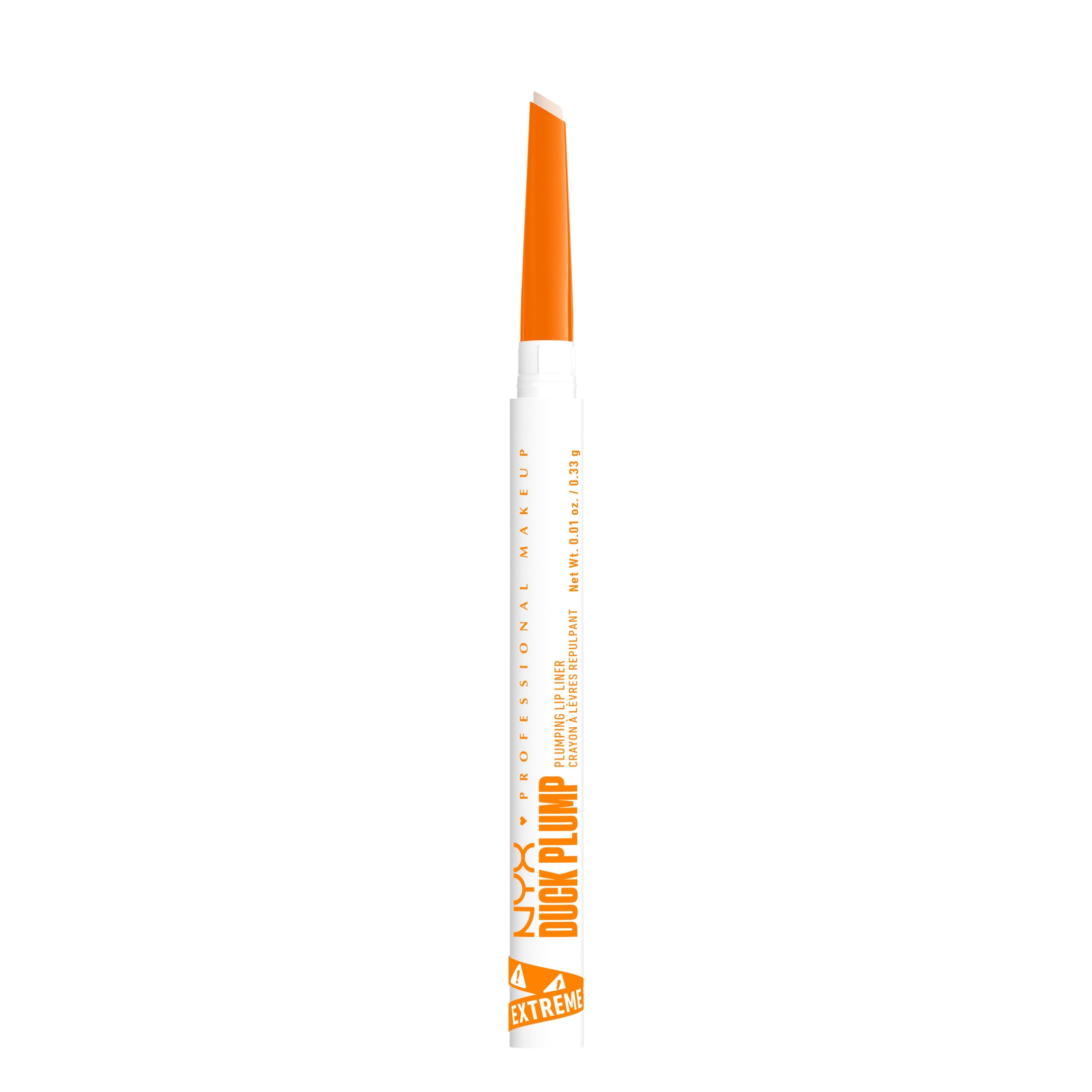 NYX Professional Makeup, Duck Plump Plumping Lip Liner Pencil, Ducking Clear, 0.01 oz