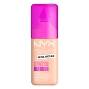NYX Professional Makeup Make Me Wonder Make EM Wonder, 24H Soft Matte Foundation, COOL PORCELAIN, 0.84 fl oz