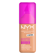 NYX Professional Makeup Make Em Wonder Soft Matte Foundation Makeup, 12 Natural, 1.01 fl oz