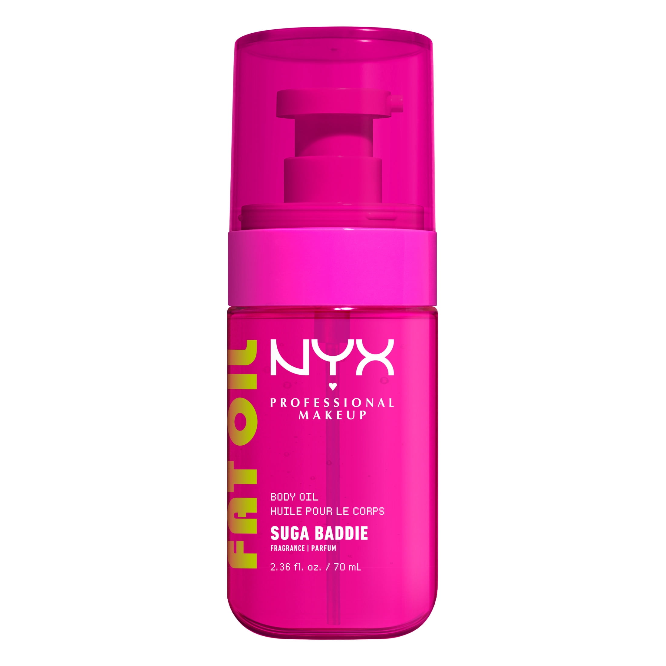 NYX Professional Makeup Fat Oil Hydrating Body Oil for Body Glow