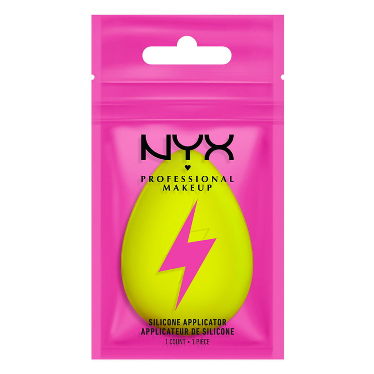NYX Professional Makeup Plumping Primer Silicone Makeup Sponge Applicator,  1 ct.