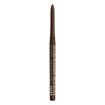 NYX Professional Makeup Retractable Eye Liner, Waterproof Mechanical eye pencil, Brown