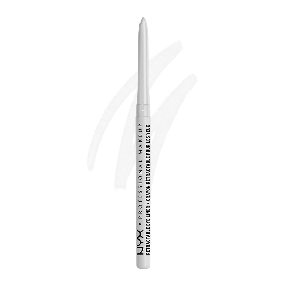 spansk købmand Slagskib NYX Professional Makeup Retractable Eye Liner, Waterproof Mechanical eye  pencil, White - Walmart.com