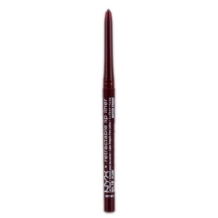 NYX Professional Makeup Retractable Lip Liner, Long-lasting Mechanical lip pencil, Plum