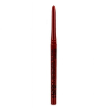 NYX Professional Makeup Retractable Lip Liner, Long-lasting Mechanical lip pencil, Red