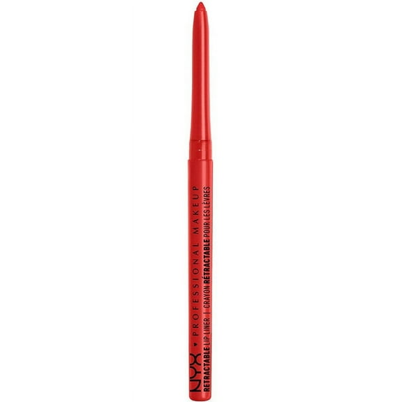 NYX Professional Makeup Retractable Lip Liner, Long-lasting Mechanical lip pencil, Ruby
