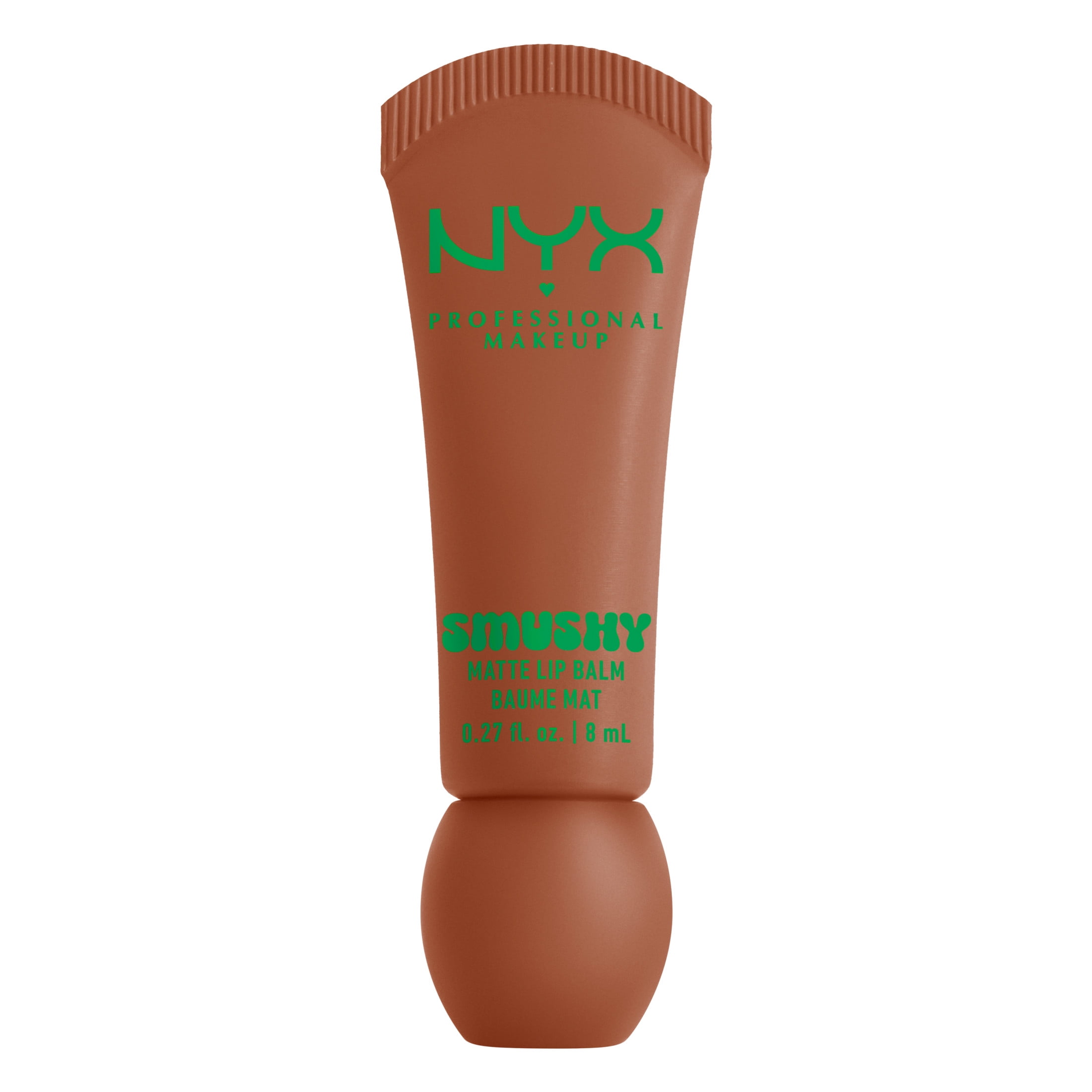 NYX Professional Makeup Smushy Matte Lip Balm, Soft Smile, Soft Nude, 0.27 fl oz