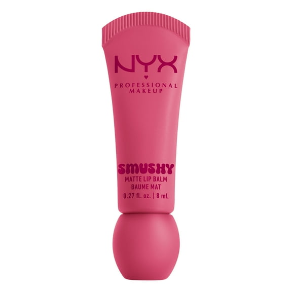 NYX Professional Makeup Smushy Matte Lip Balm, Swipe Sesh, Light Dusty Rose, 0.27 fl oz
