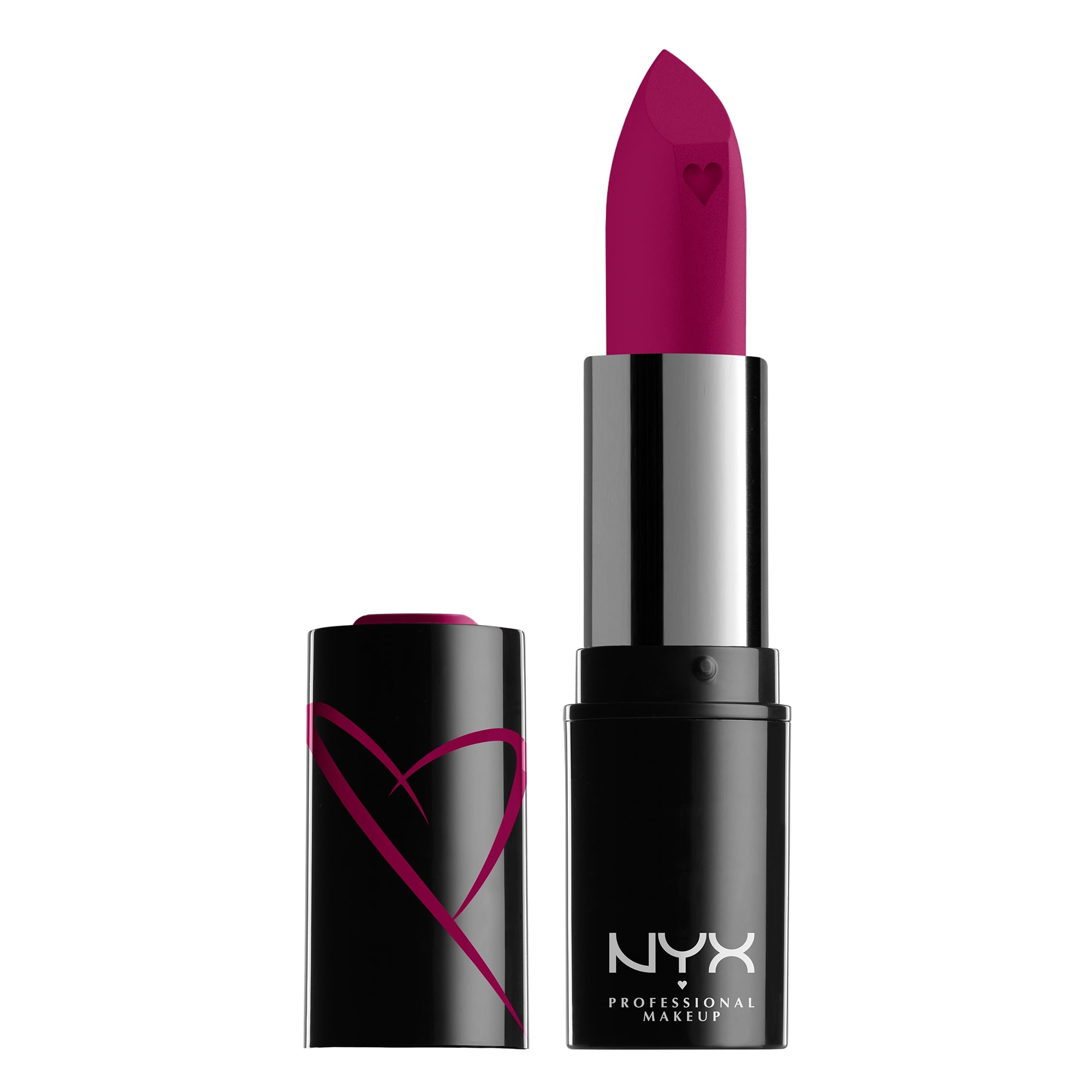 NYX Professional Makeup Shout Loud Hydrating Satin Lipstick with Mango & Shea Butter, Dirty Talk