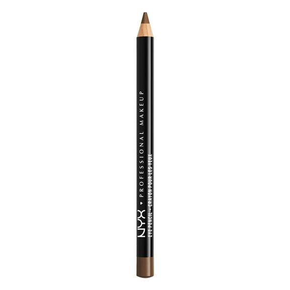 NYX Professional Makeup Slim Eye Pencil, Creamy longwear eyeliner, Medium Brown