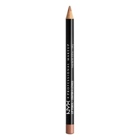 NYX Professional Makeup Slim Lip Pencil, Long-Lasting Creamy Lip Liner, Natural, 0.035 oz