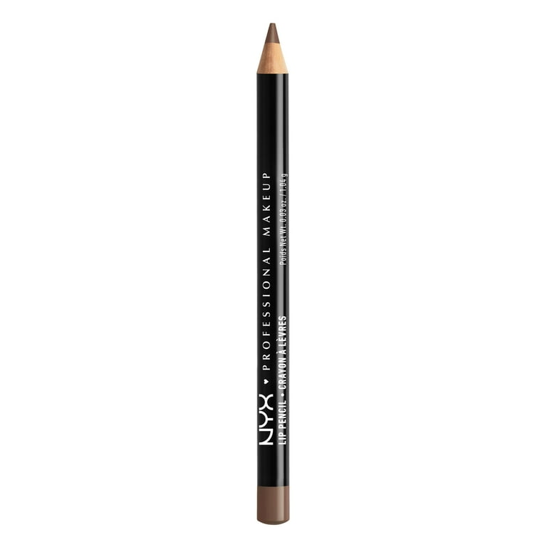 NYX Professional Makeup, Slim Lip Pencil, 820 Espresso, Long
