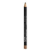 NYX Professional Makeup Slim Lip Pencil, Long-Lasting Creamy Lip Liner, Nude Beige, 0.035 oz