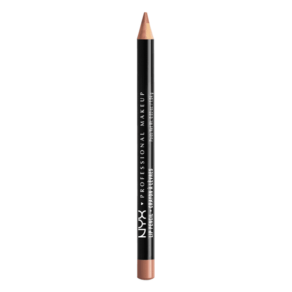 NYX Professional Makeup Slim Lip Pencil, Long-Lasting Creamy Lip Liner, Peekaboo Neutral, 0.035 oz