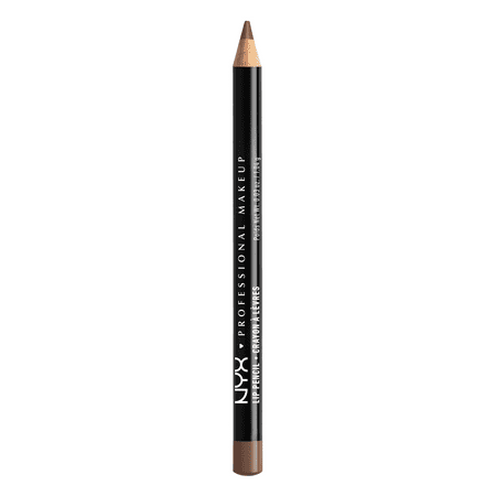 NYX Professional Makeup Slim Lip Pencil, Long-Lasting Creamy Lip Liner, Espresso, 0.035 oz.