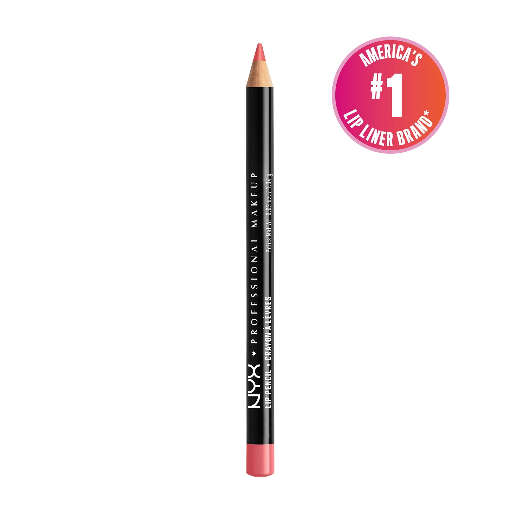 NYX Professional Makeup Slim Lip Pencil, LongLasting Creamy Lip Liner