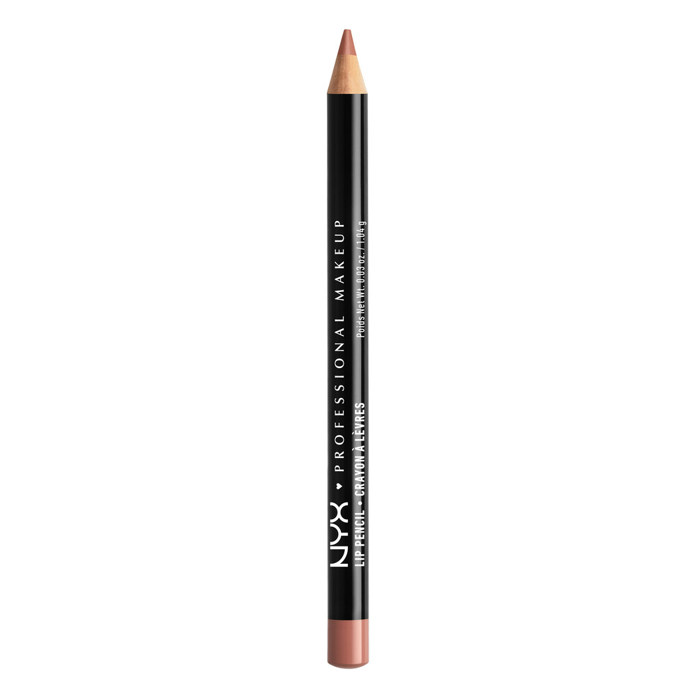 NYX Professional Makeup Slim Lip Pencil, Long-Lasting Creamy Lip Liner, Peekaboo Neutral, 0.035 oz. - image 1 of 5