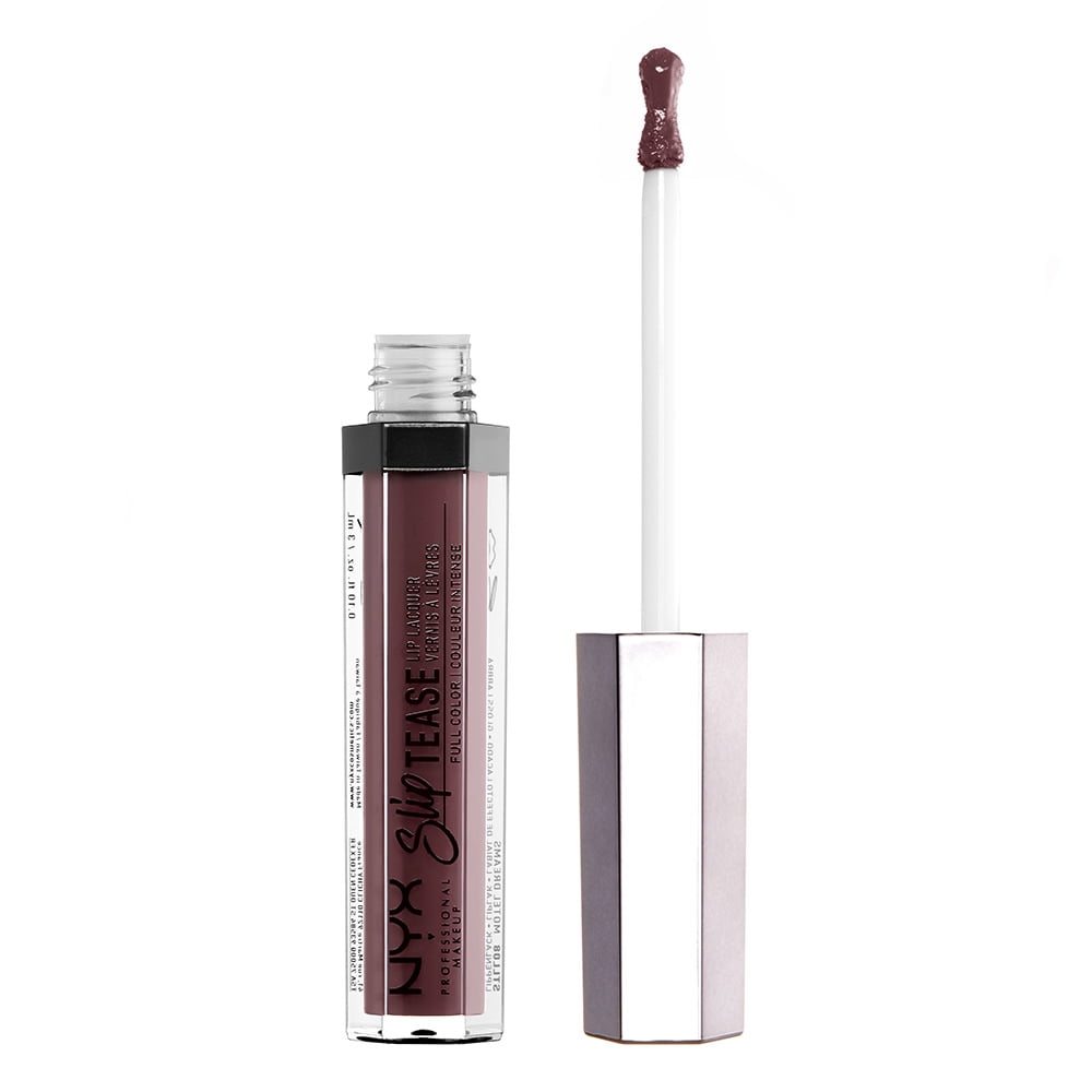 NYX Professional Makeup Slip Tease Full Color Lip Lacquer, Dexter