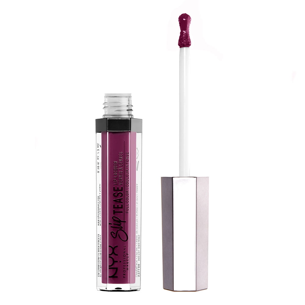NYX Professional Makeup Slip Tease Full Color Lip Lacquer, Karma