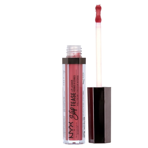 NYX Professional Makeup Slip Tease Full Color Lip Lacquer, Rosy Outlook