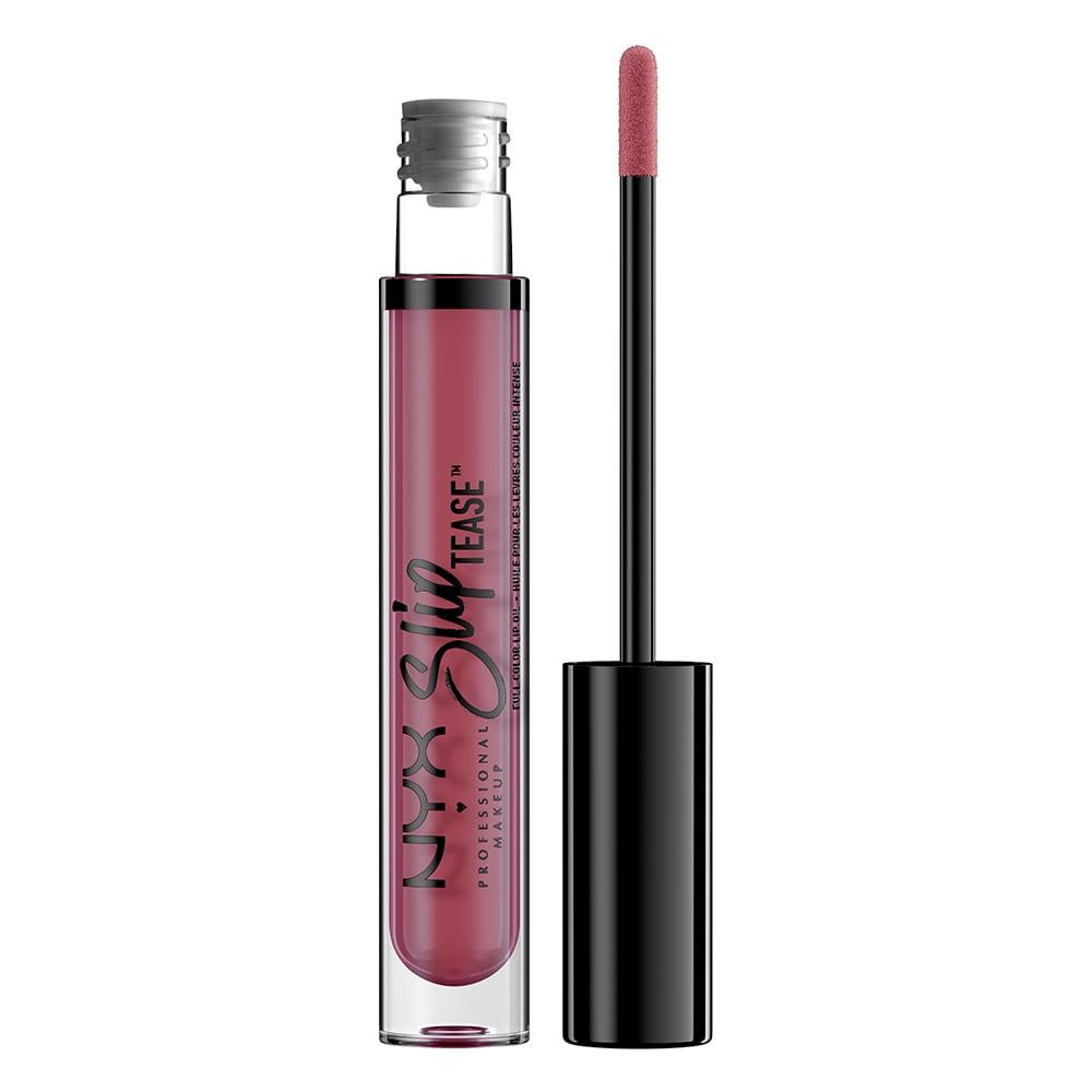 NYX Professional Makeup Slip Tease Full Color Lip Oil, Bang Bang
