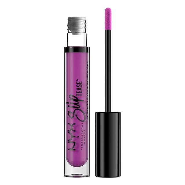 NYX Professional Makeup Slip Tease Full Color Lip Oil, Fatal Attraction