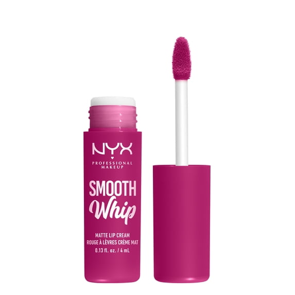 NYX Professional Makeup Smooth Whip Matte Lip Cream, Long Lasting Liquid Lipstick, Bday Frosting