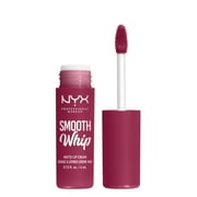 NYX Professional Makeup Makeup Smooth Whip Matte Lip Cream, FUZZY SLIPPERS, 0.13 fl oz