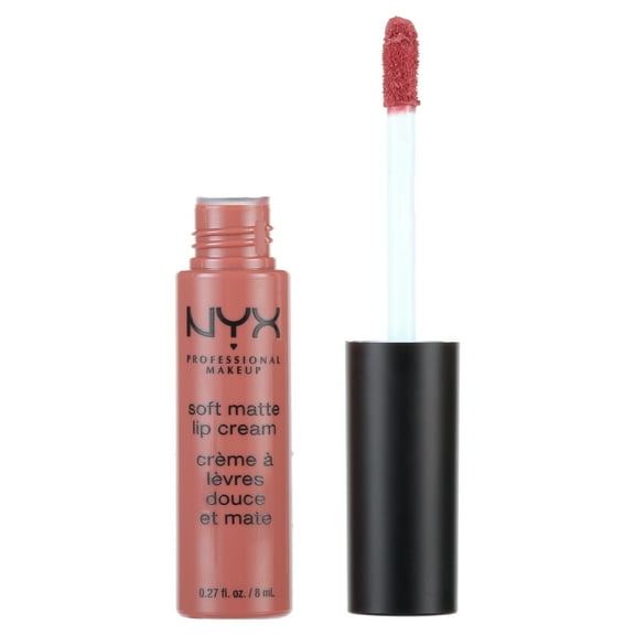 NYX Professional Makeup Soft Matte Lip Cream, Lightweight Liquid Lipstick, 19 Cannes, 0.8 fl oz
