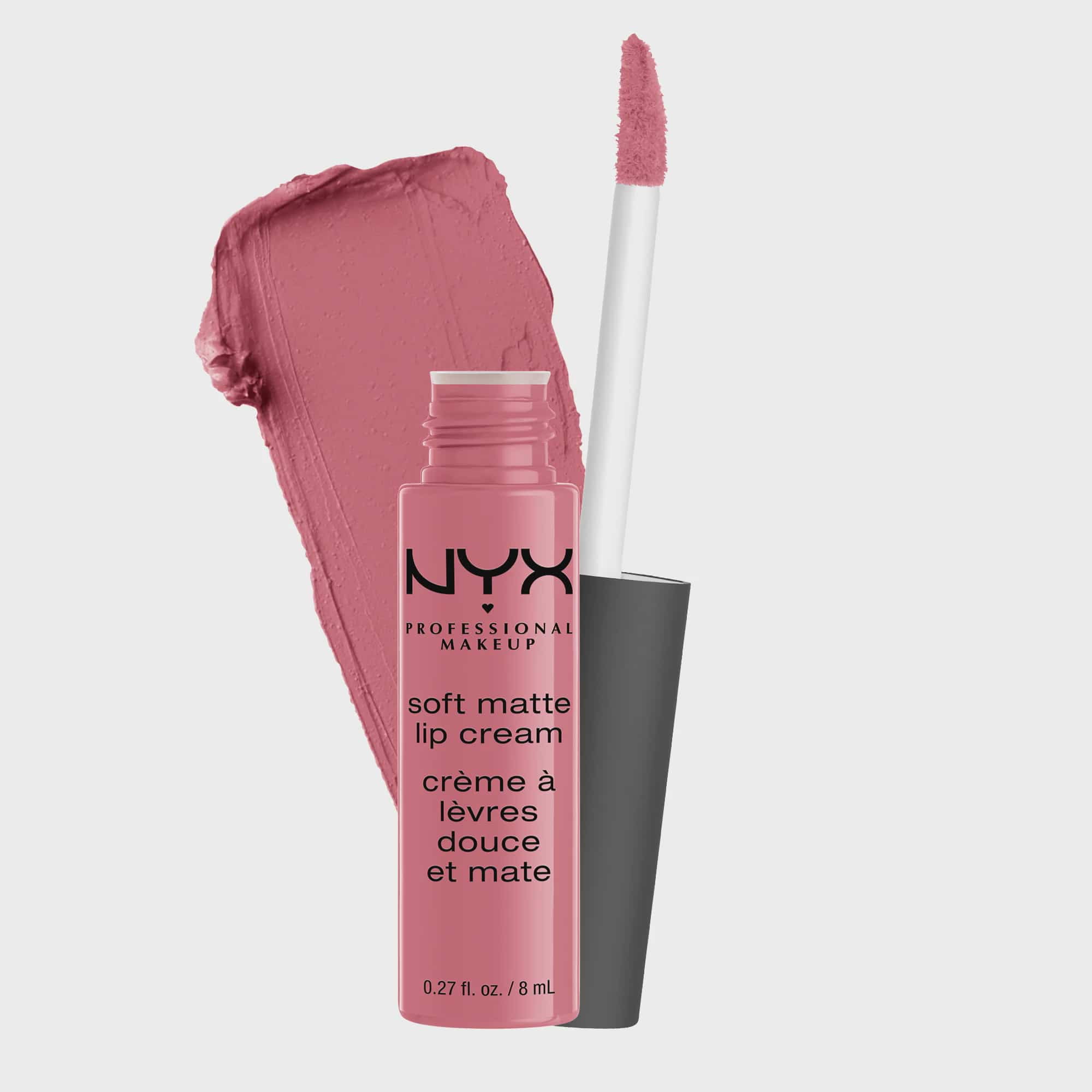 NYX Professional Makeup Soft Matte Lip Cream, lightweight liquid lipstick  Athens, 0.8 Oz 