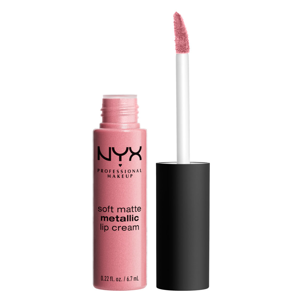 NYX Professional Makeup Soft Matte Metallic Lip Cream, Milan - image 1 of 2