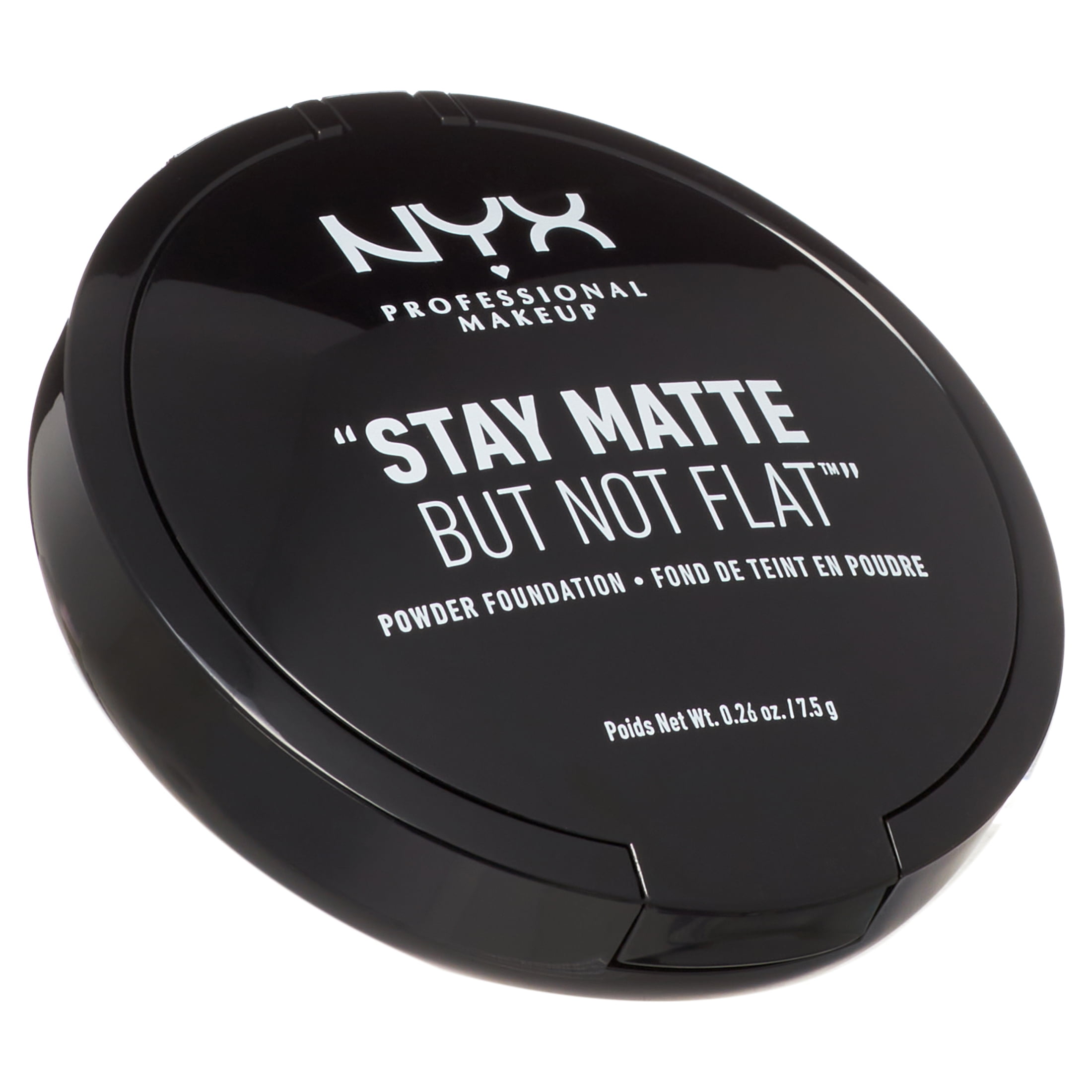 Nyx Stay Matte But Not Flat Foundation NYX Stay Matte Not Flat Powder Foundation, Soft Beige, Vegan, Cruelty