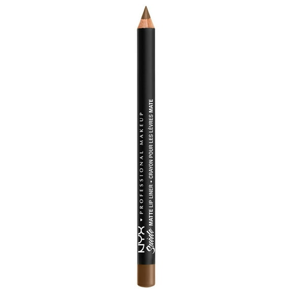 NYX Professional Makeup Suede Matte Lip Liner, velvet smooth matte finish, vegan formula Downtown Beauty