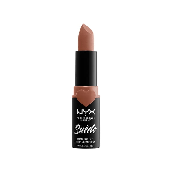 NYX Professional Makeup Suede Matte Lipstick, lightweight vegan formula, Fetish