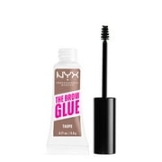NYX Professional Makeup The Brow Glue, Extreme Hold Tinted Eyebrow Gel, Taupe