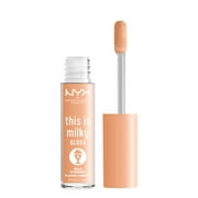 NYX Professional Makeup This Is Milky Gloss, Lip Gloss with 12 Hr Hydration, Milk N Hunny