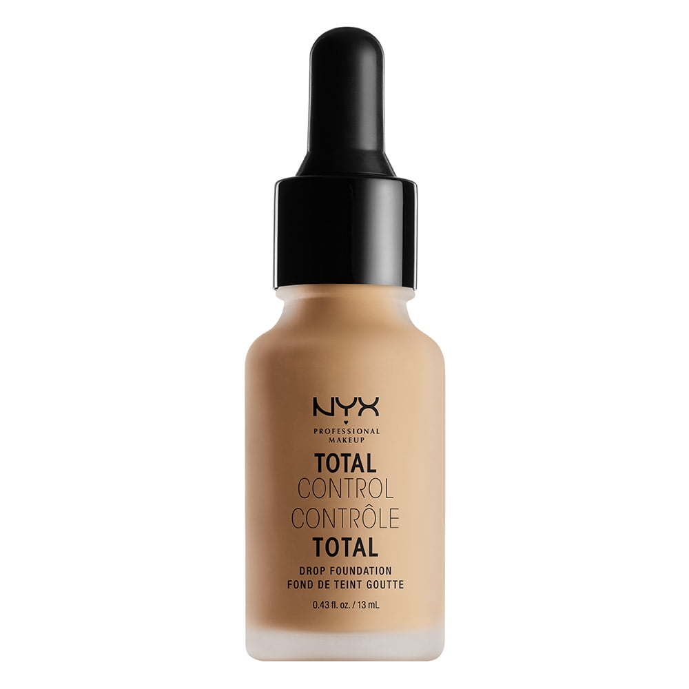NYX Professional Vegan Total Control Drop Foundation Buff, Soft