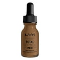 thumbnail image 1 of NYX Professional Makeup Total Control Pro Drop Foundation, Skin-true buildable coverage, clean vegan formula, Deep Sable, 0.43 oz, 1 of 9