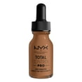 thumbnail image 1 of NYX Professional Makeup Total Control Pro Drop Foundation, Skin-true buildable coverage, clean vegan formula, Mahogany, 0.43 oz, 1 of 5
