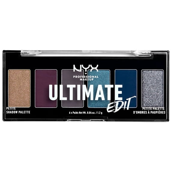 NYX Professional Makeup Ultimate Edit Petite Shadow Palette, Ash