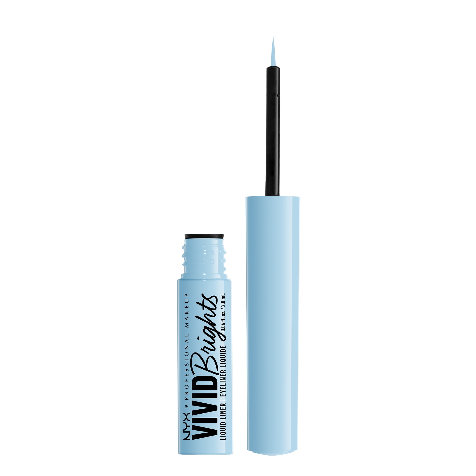 NYX Professional Makeup Vivid Brights Liquid Liner, Smear-Resistant Eyeliner,  Lilac Link