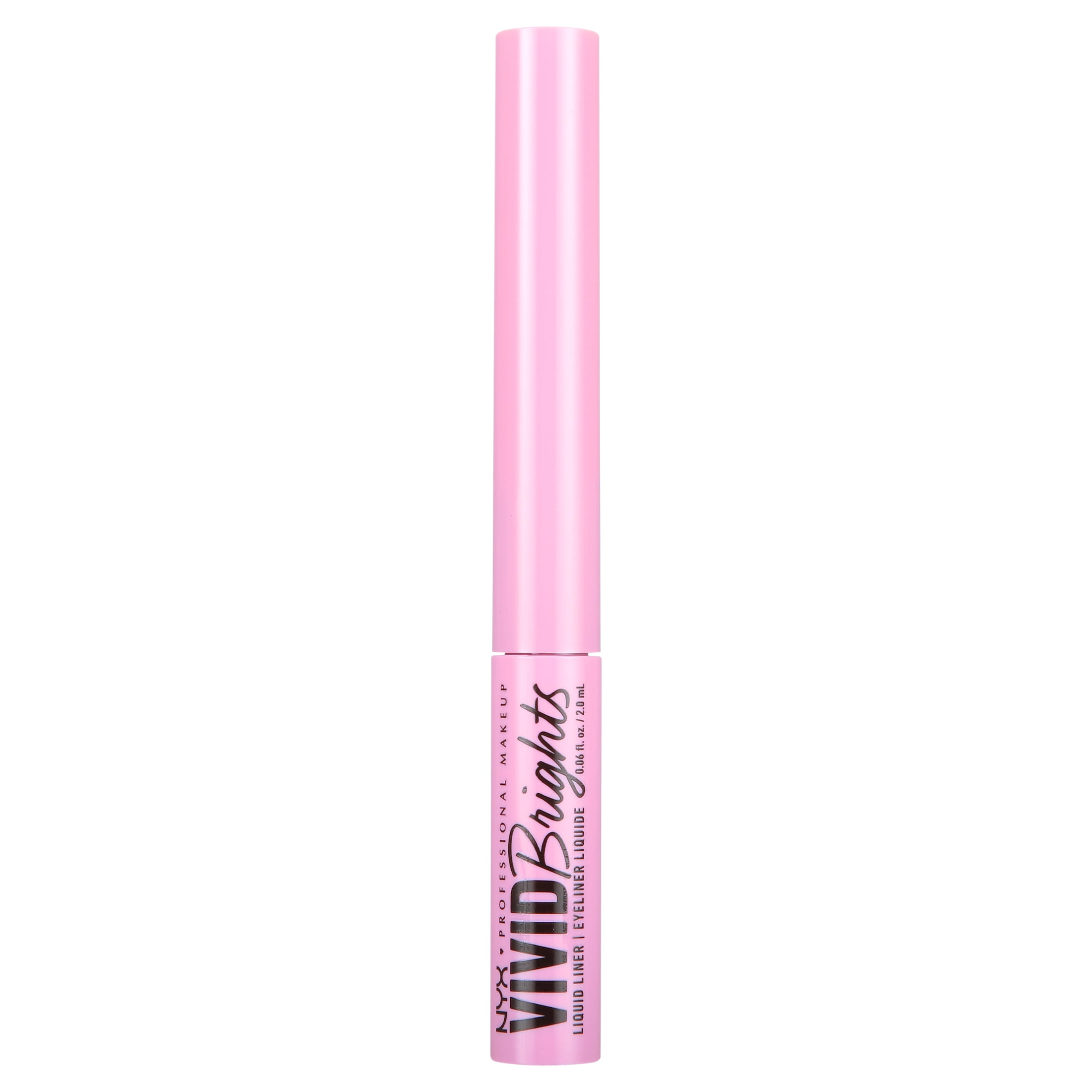 NYX Professional Makeup Vivid Bright Matte Liquid Eyeliner, Sneaky Pink, 0.06 fl oz